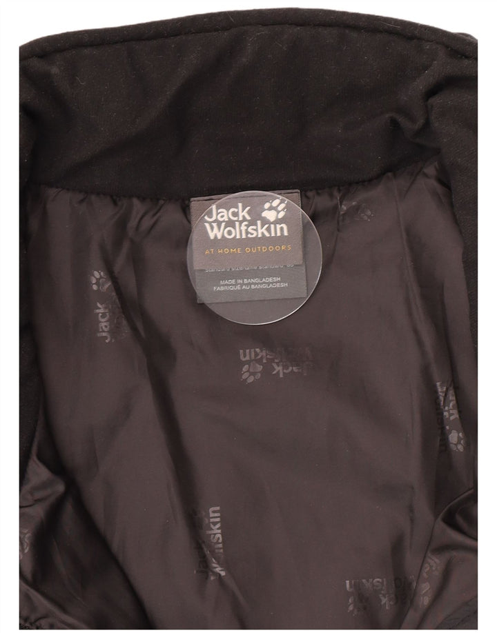 Giacca imbottita foderata da uomo Jack Wolfskin UK 50 3XL poliestere nero