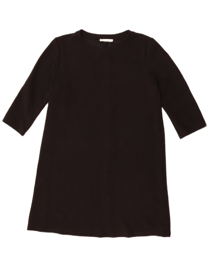 Abito a trapezio da donna Zara con maniche a 3/4 UK 14 grande nero