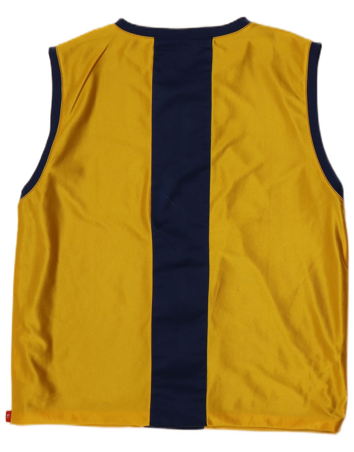 Mazine Canottiera da uomo XL Poliestere color block giallo