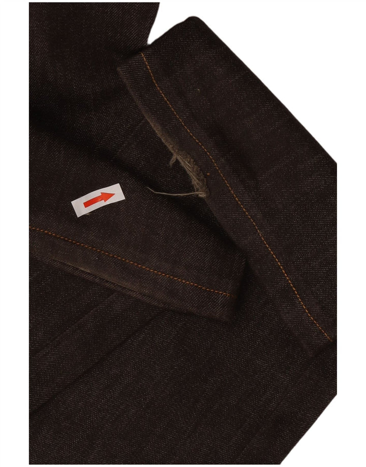 Jeans dritti da donna Iceberg IT 42 medio W28 L34 cotone marrone