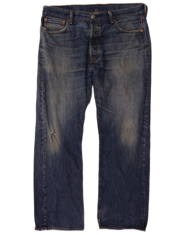 Levi's Uomo 501 Jeans dritti W36 L30 Cotone blu navy