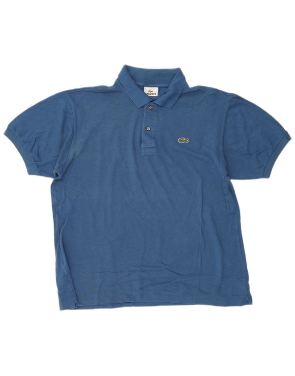 Polo da uomo Lacoste taglia 5 grande in cotone blu
