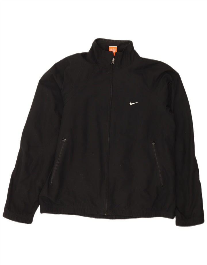 Giacca da tuta da uomo Nike UK 38/40 Medium Nero Poliestere