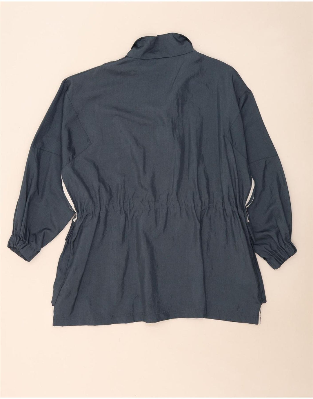 Giacca utility oversize da donna Adidas UK 8 Small blu in poliammide