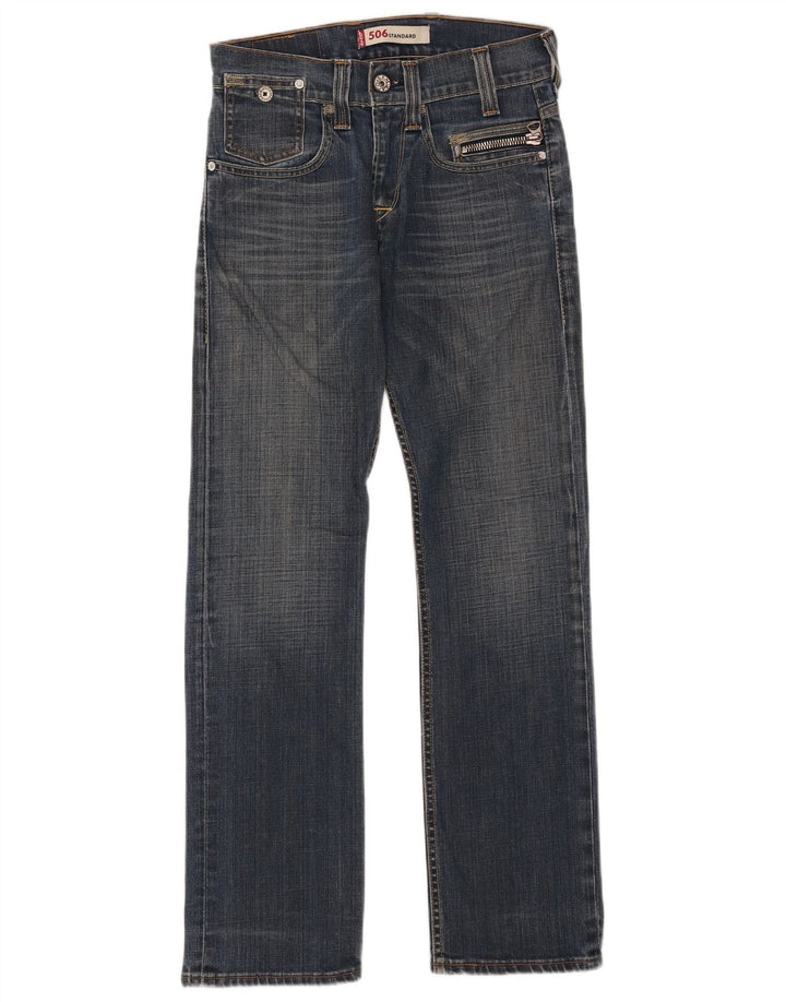 Jeans dritti Levi's da donna 506 vestibilità standard W28 L32 Blu