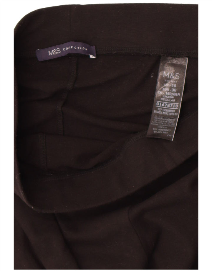 Leggings da donna Marks & Spencer UK 10 Small Poliestere nero