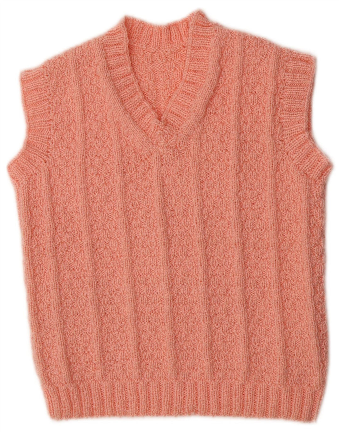 Canottiera vintage da donna UK 12 rosa medio