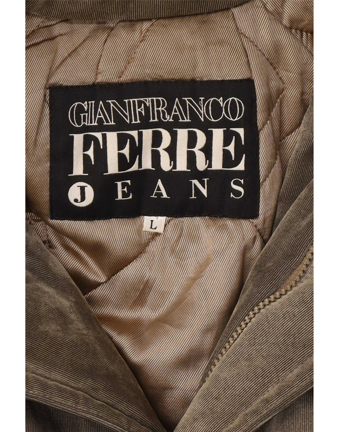 Giacca Parka da uomo con cappuccio Gianfranco Ferre UK 40 Large Grigio