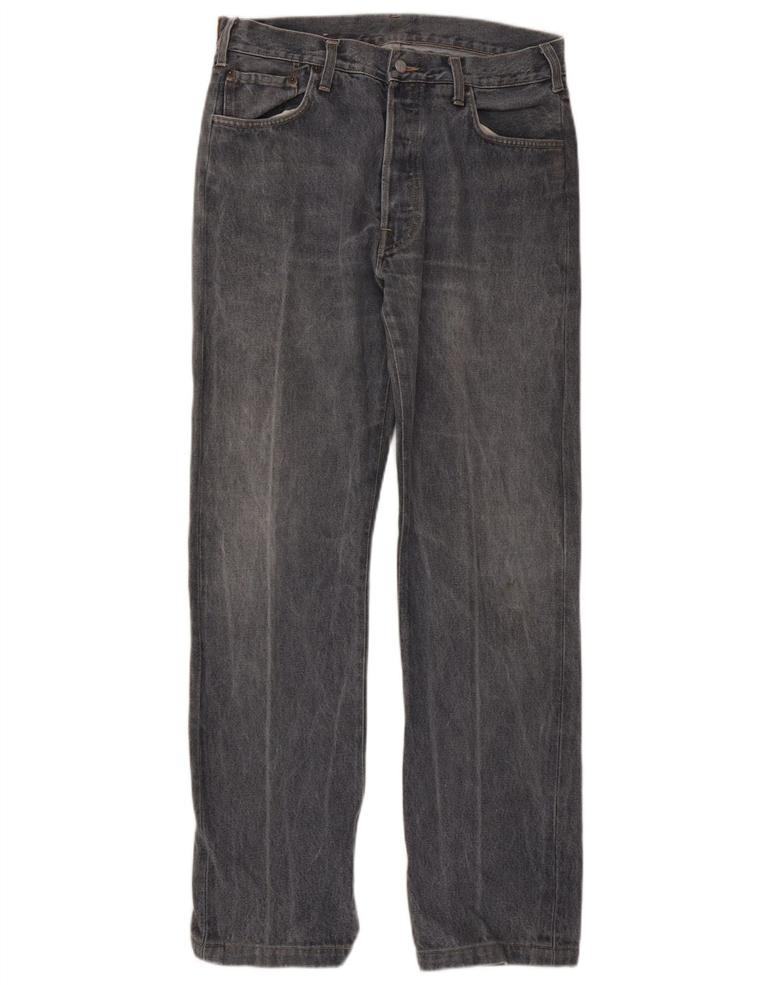 REPLAY Jeans dritti regolari da donna a vita alta EU 38 medio W30 L32 blu