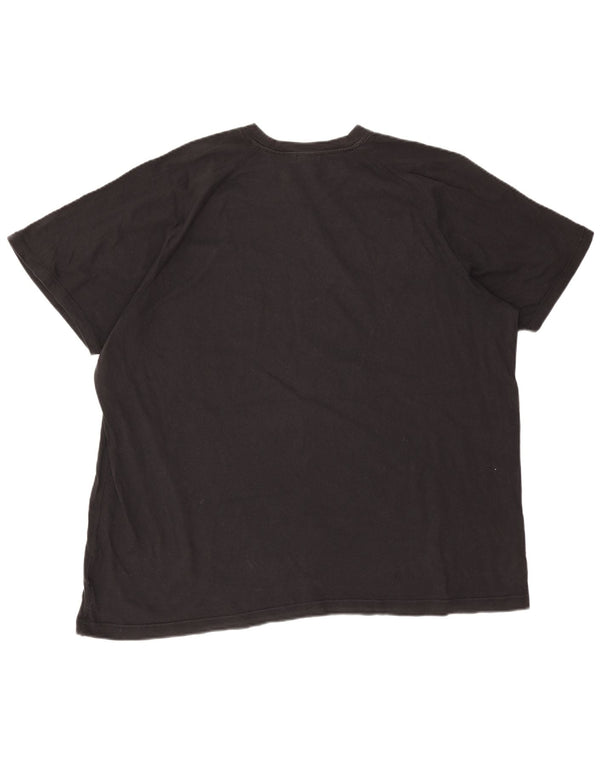 T-shirt grafica da uomo Adidas Top 2XL cotone nero