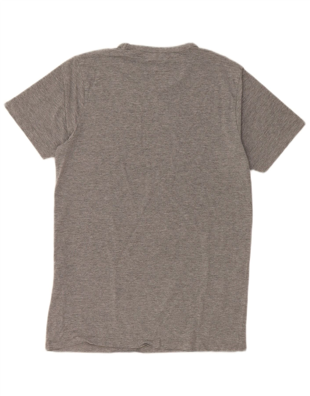 JACK & JONES T-shirt da uomo Top in cotone mélange grigio medio