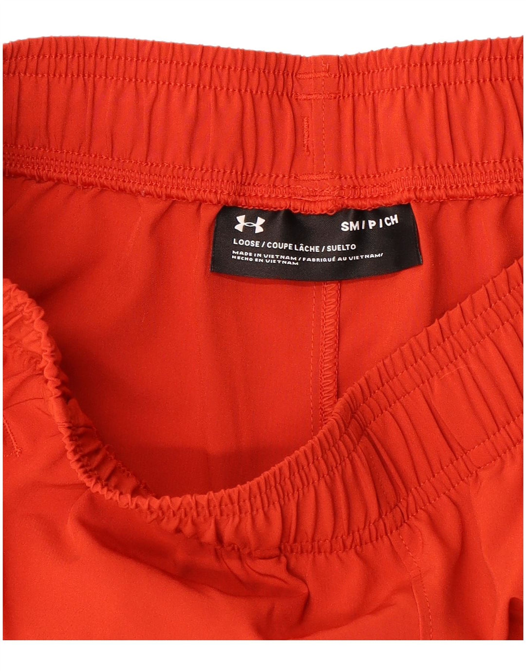 Pantaloncini sportivi da uomo UNDER ARMOUR Small Orange Colourblock
