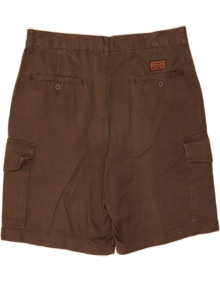 RIFLE Mens Pegged Cargo Shorts W36 Large Brown Cotton Vintage Rifle and Second-Hand Rifle from Messina Hembry 