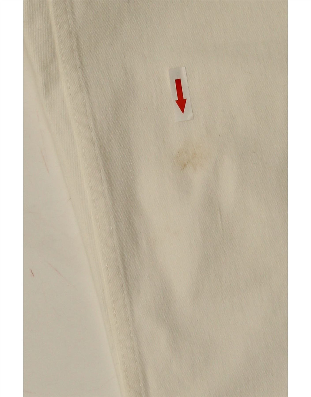 Jeans slim da donna Topshop W28 L26 poliestere bianco