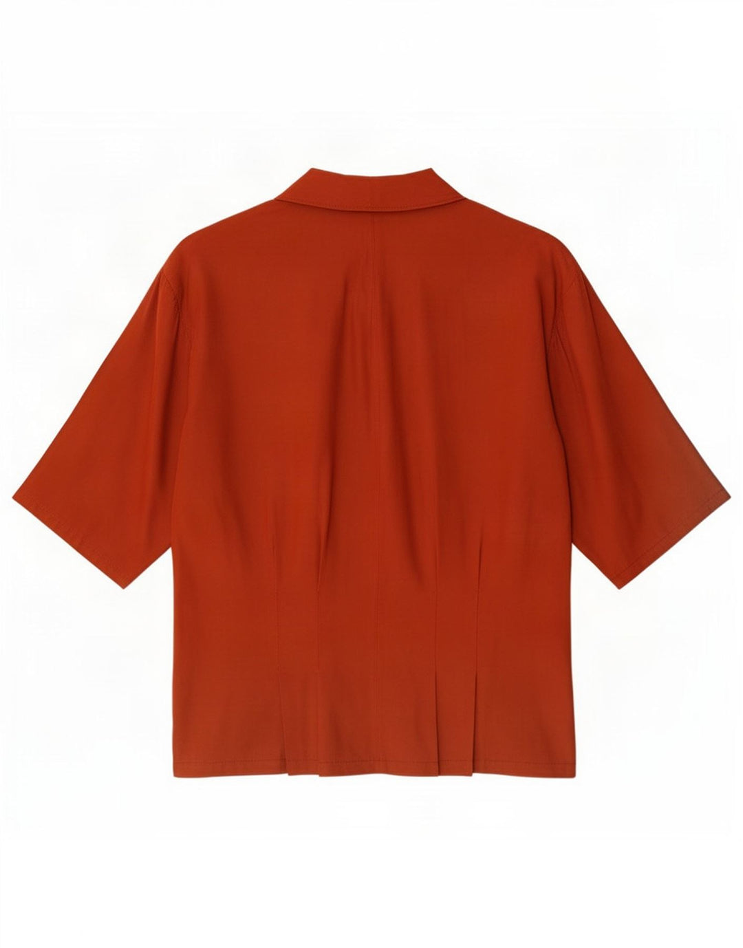 Camicetta vintage da donna Top UK 14 Medium Red
