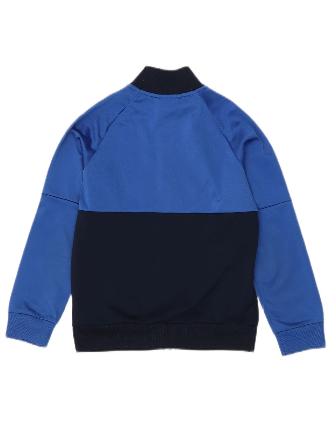 Giacca da tuta da ragazzo Adidas 7-8 anni in poliestere color block blu