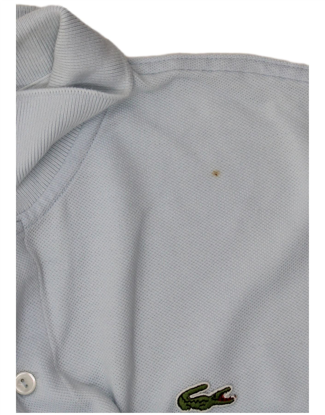 Polo da uomo Lacoste taglia 6 XL in cotone blu