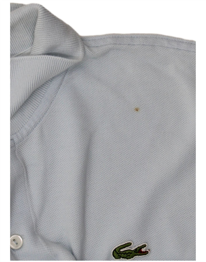 Polo da uomo Lacoste taglia 6 XL in cotone blu