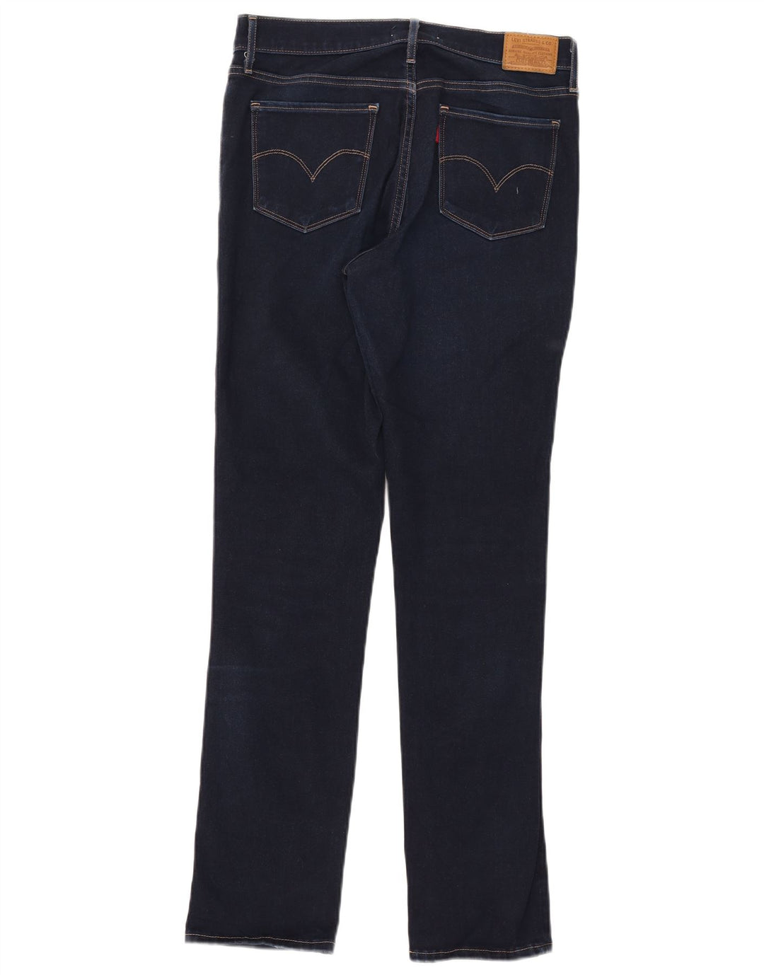 Levi's Donna 312 Shaping Slim Jeans W29 L32 Blu Navy Cotone