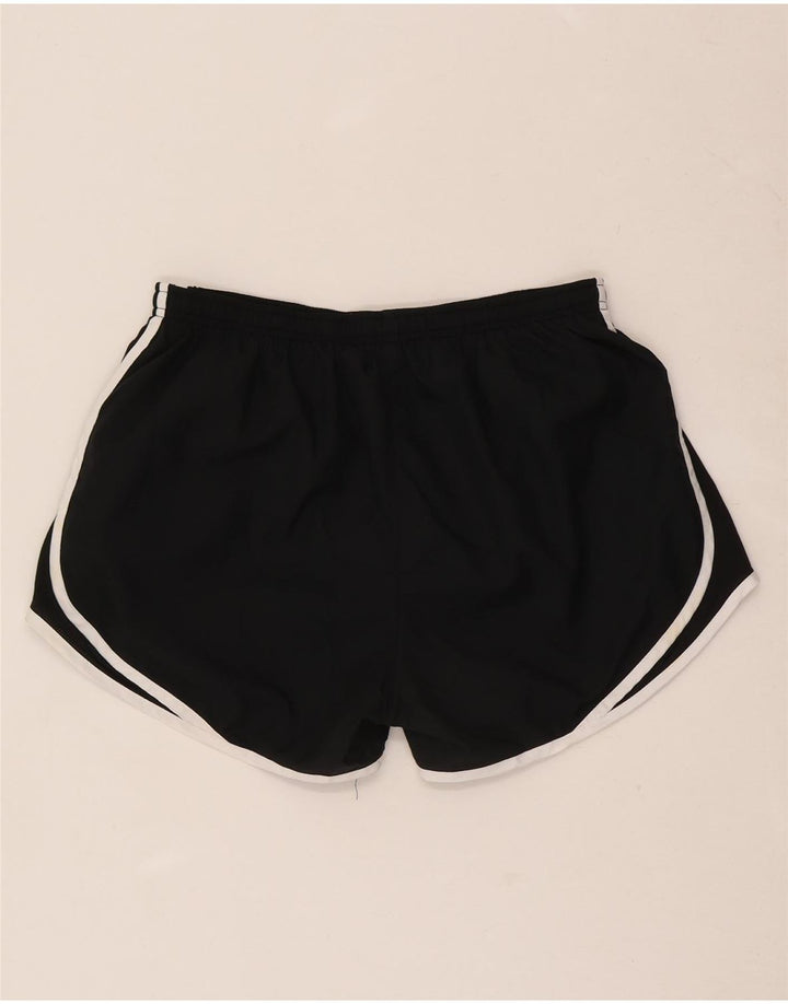 Pantaloncini sportivi Nike da donna Dri Fit UK 14 medio nero poliestere