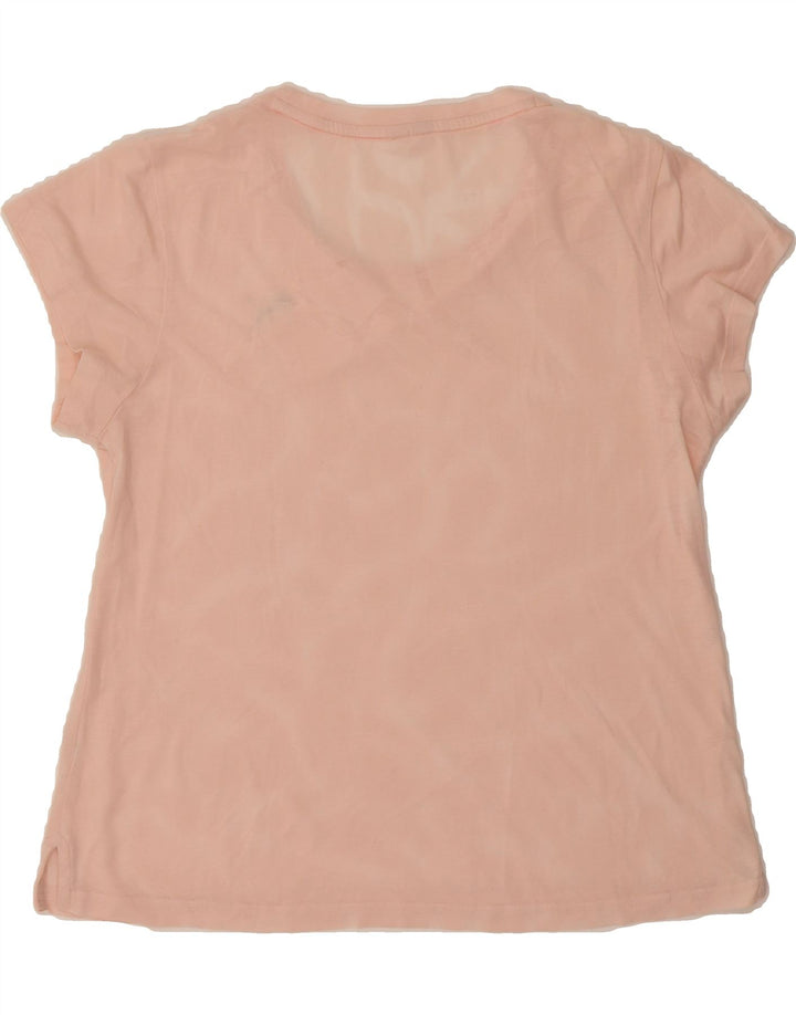 PUMA Womens T-Shirt Top UK 16 Large Pink Vintage Puma and Second-Hand Puma from Messina Hembry 