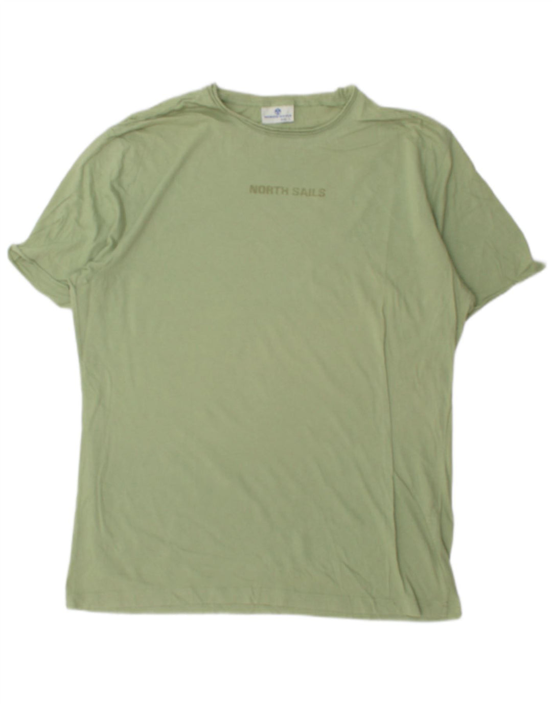 NORTH SAILS T-shirt grafica da uomo grande in cotone verde