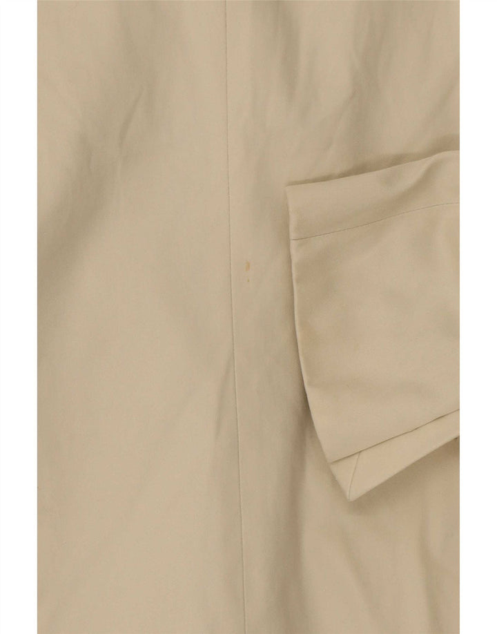 Giacca blazer da uomo a 2 bottoni Massimo Dutti EU 38 piccola in cotone bianco sporco