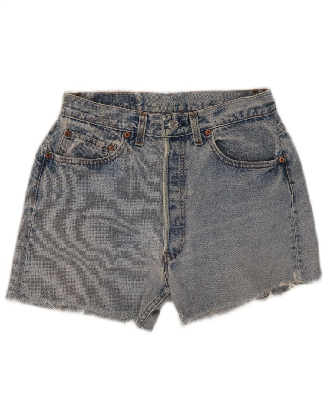 Pantaloncini di jeans da donna Levi's W28 Blu medio