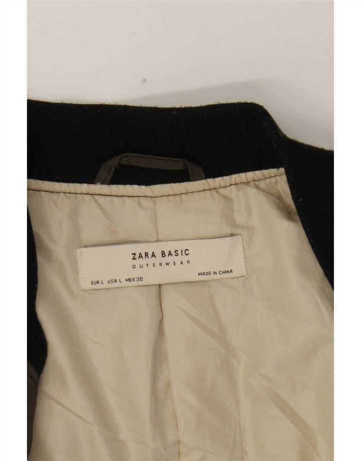 Giubbotto bomber da donna Zara UK 14 grande kaki