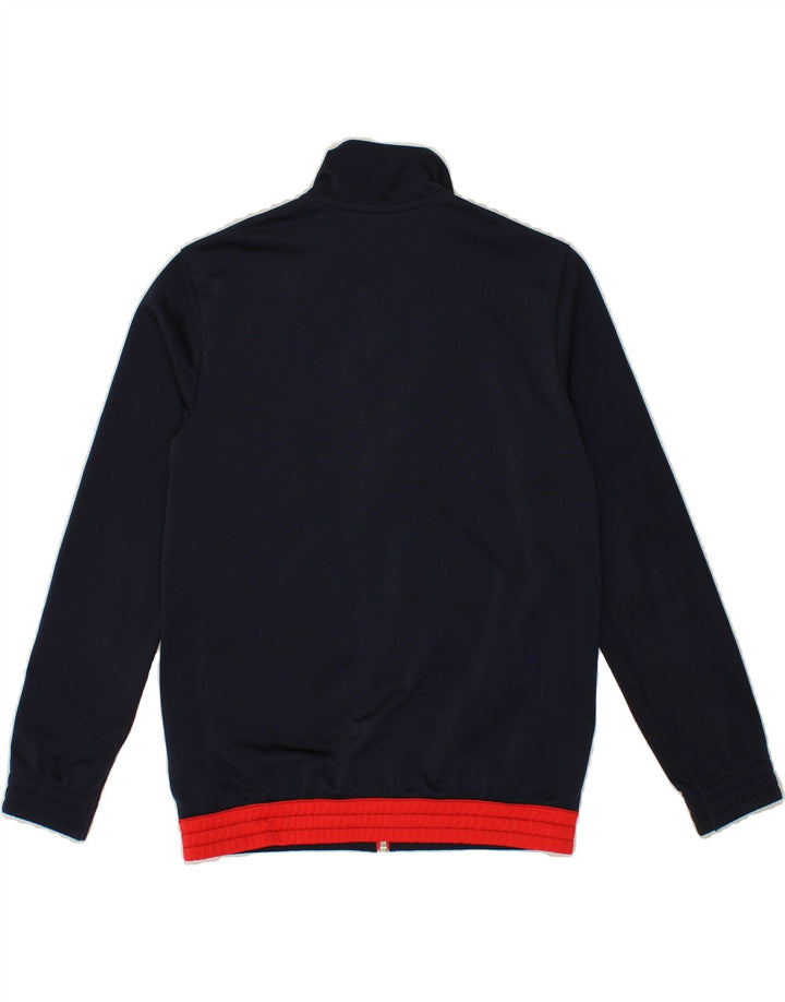 ADIDAS Boys Graphic Tracksuit Top Jacket 11-12 Years  Navy Blue Vintage Adidas and Second-Hand Adidas from Messina Hembry 