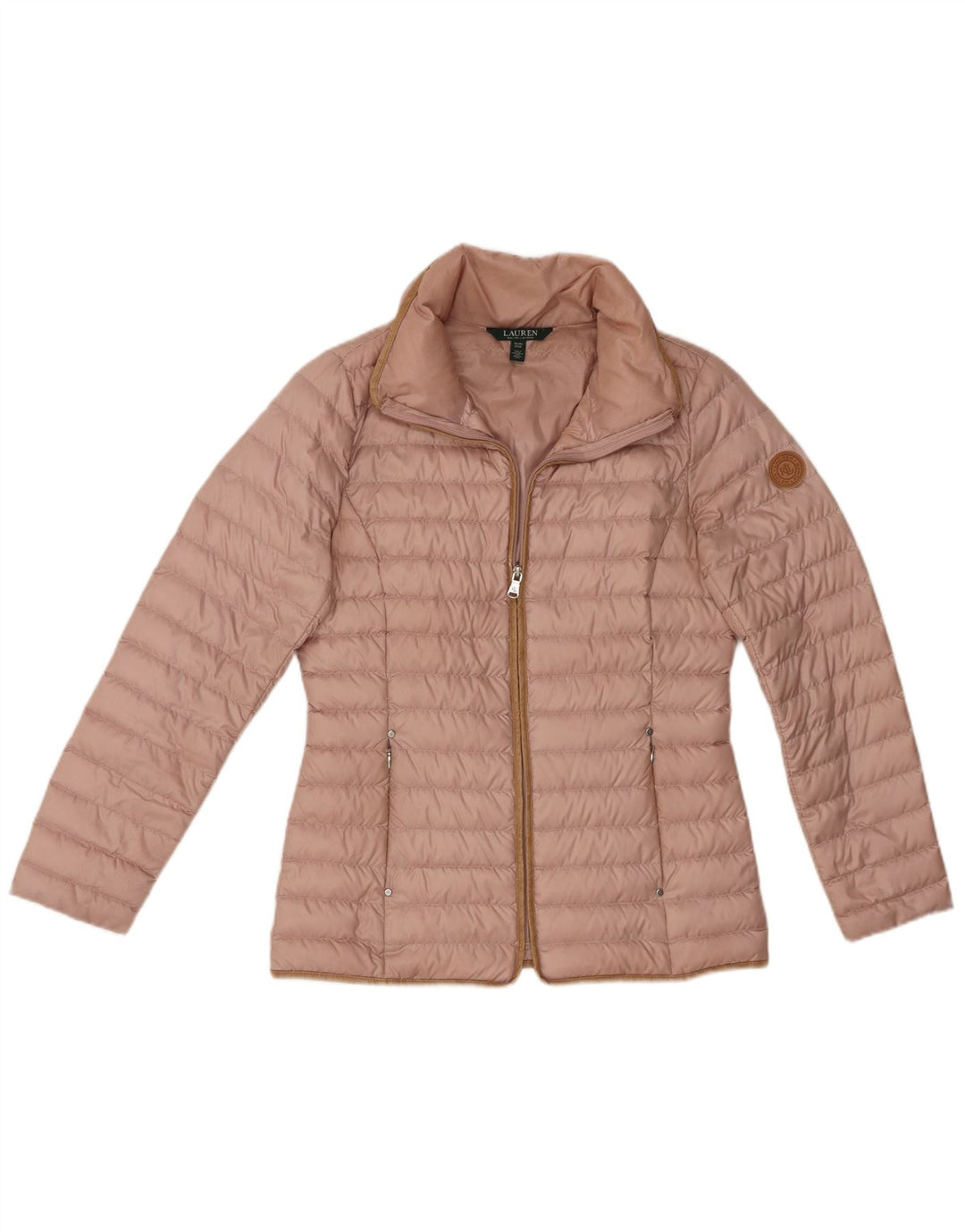 Giacca imbottita da donna Ralph Lauren UK 6 XS poliestere rosa