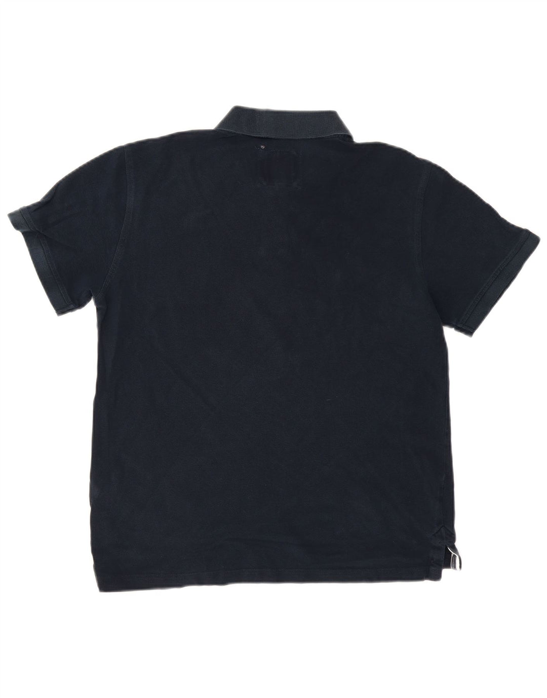 CREW CLOTHING Polo da uomo in cotone blu navy medio