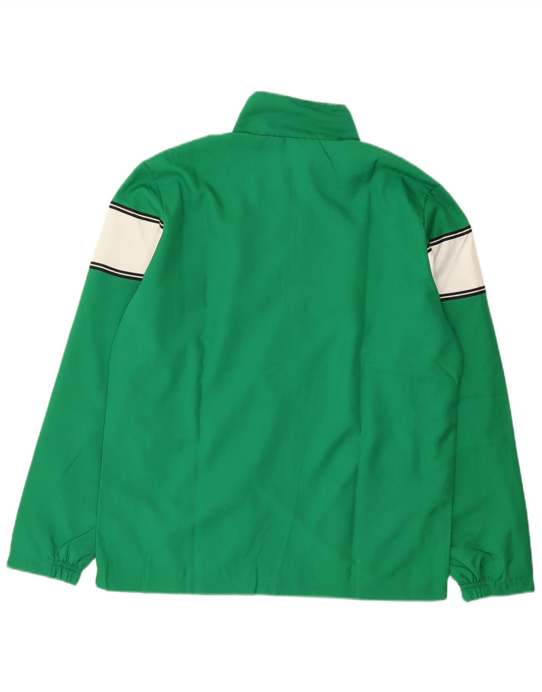 Giacca da ginnastica da uomo Jako piccola in poliestere color block verde