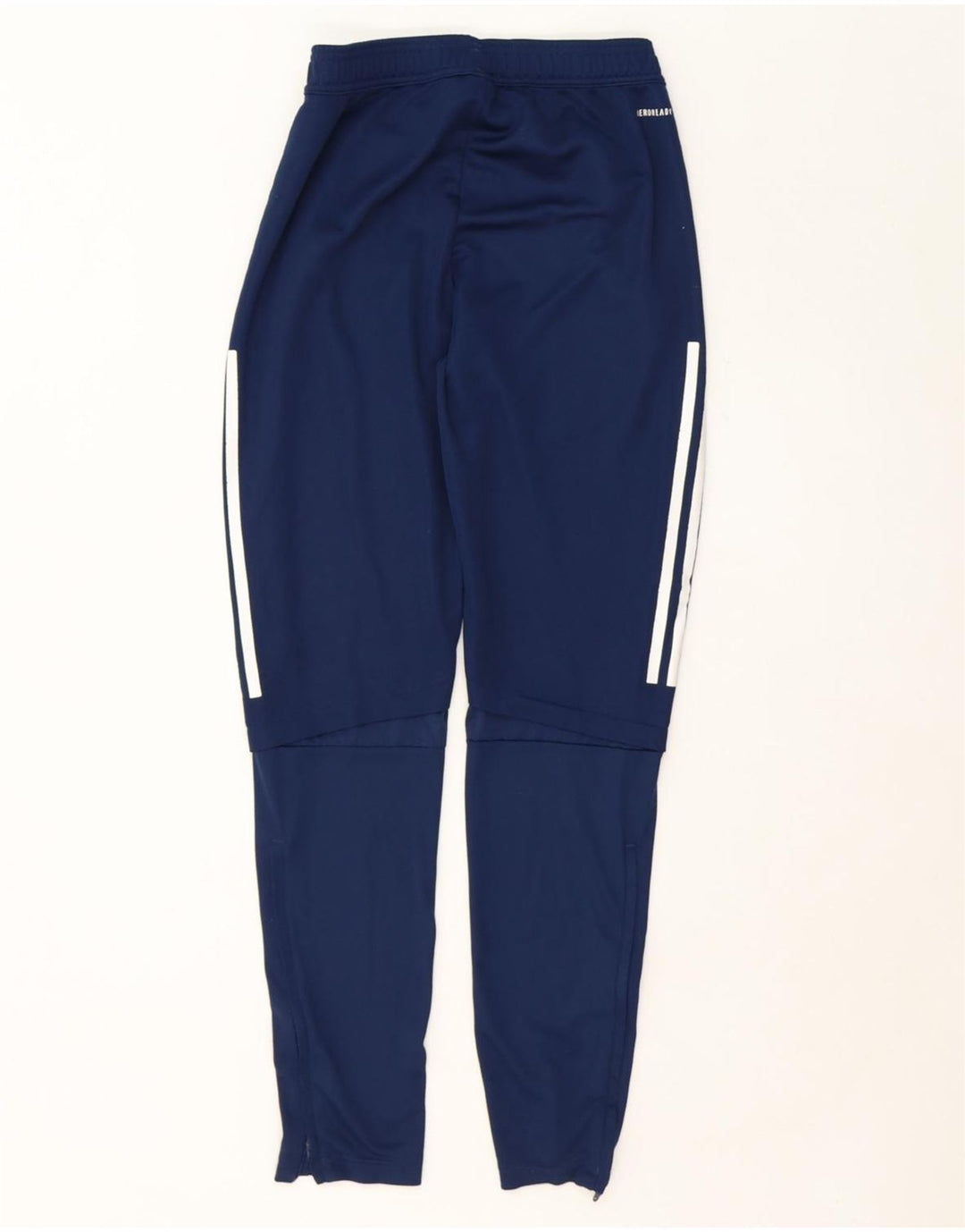 ADIDAS Mens Aeroready Tracksuit Trousers Small  Navy Blue Polyester