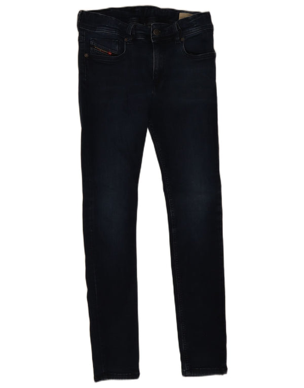 Jeans slim da bambino Diesel 13-14 anni W28 L29 cotone blu navy