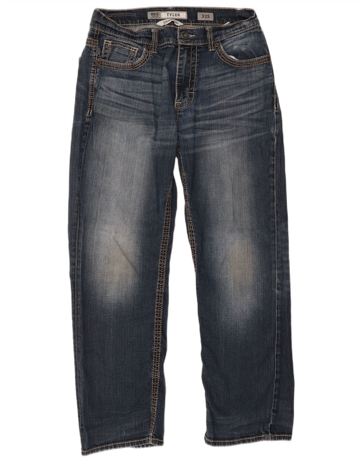 Jeans dritti da uomo BKE Tyler W32 L28 cotone blu navy