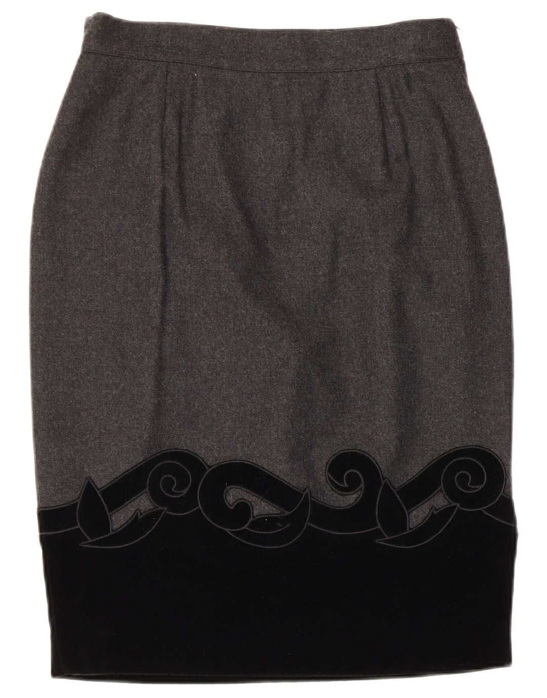 Gonna a tubino da donna BLUMODE IT 44 media W28 grigio color block