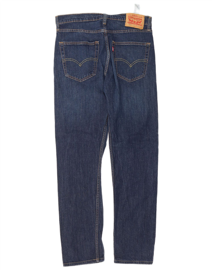 Levi's Uomo 502 Jeans affusolati W32 L30 Cotone blu navy