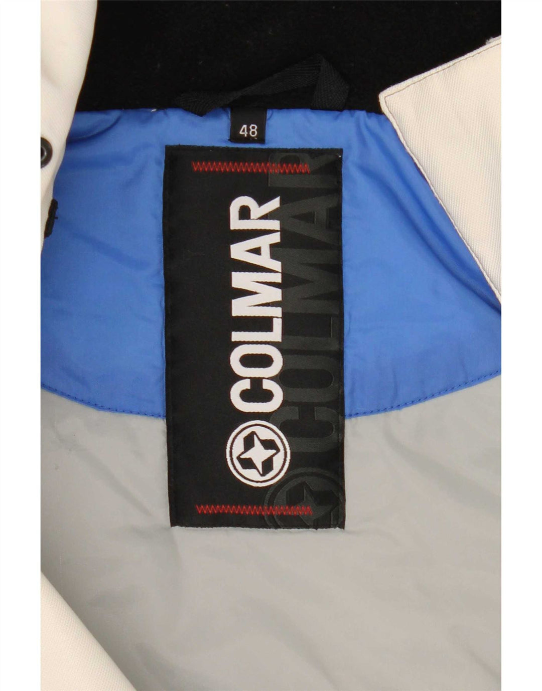 Giacca da sci con cappuccio da uomo Colmar IT 48 Medium White Colourblock