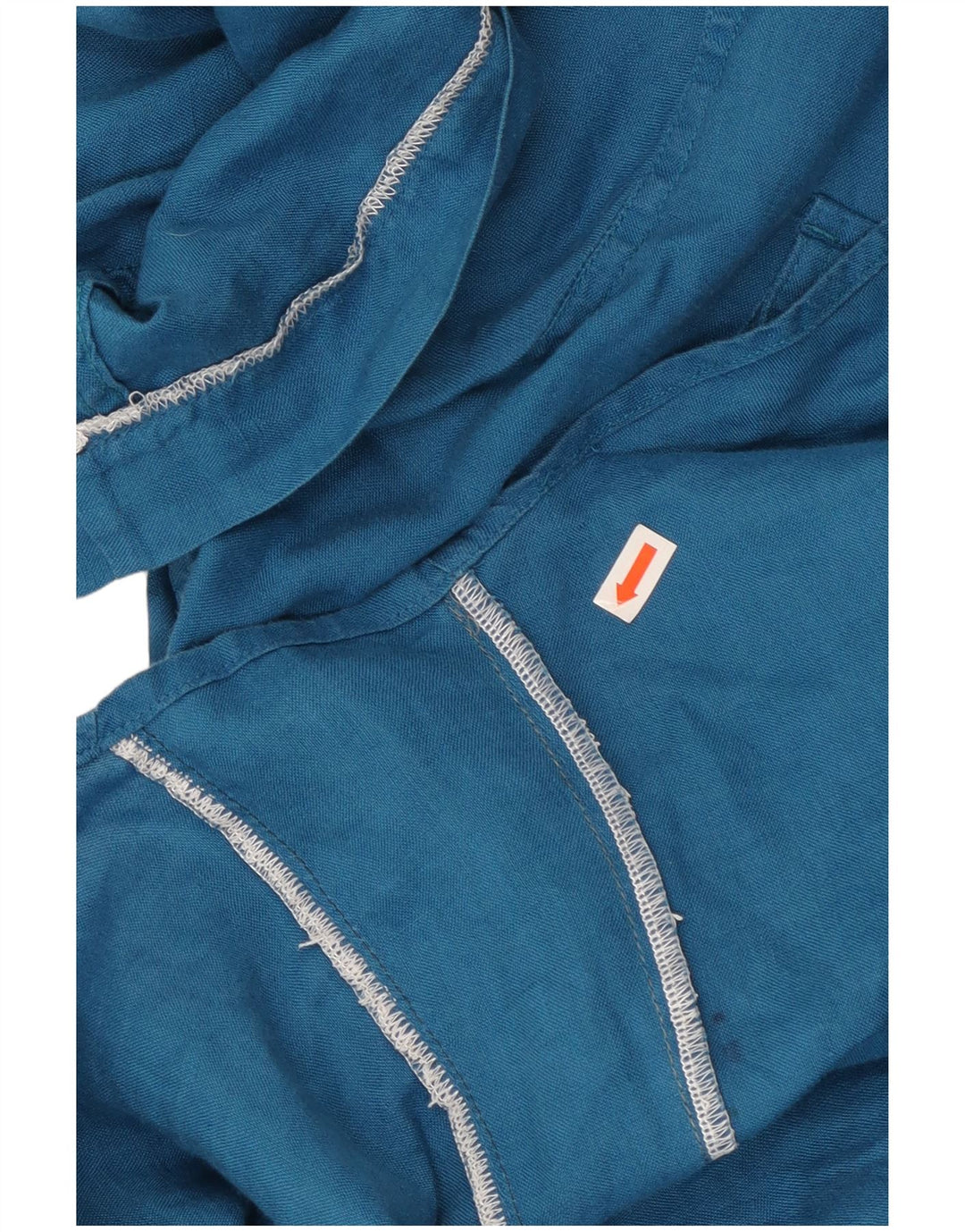 TOMMY HILFIGER Camicia a maniche corte vestibilità personalizzata da uomo XL Blu