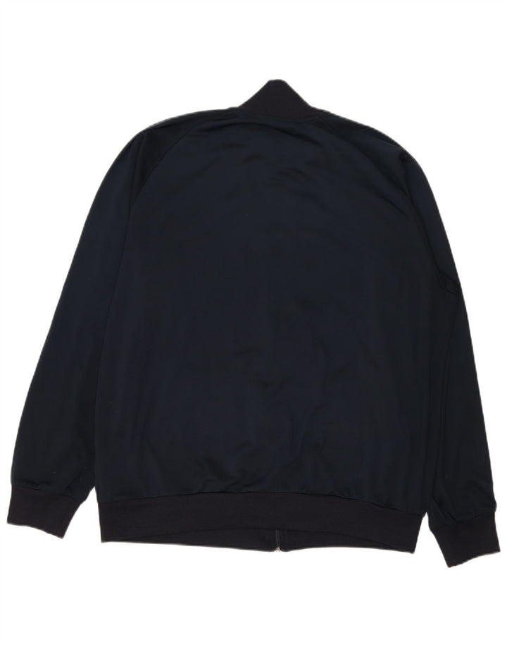 Giacca da tuta da uomo Adidas Clima 365 grande in poliestere blu navy