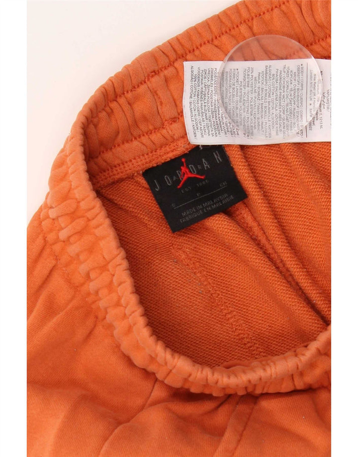Pantaloncini sportivi grafici da uomo Jordan piccoli in cotone arancione