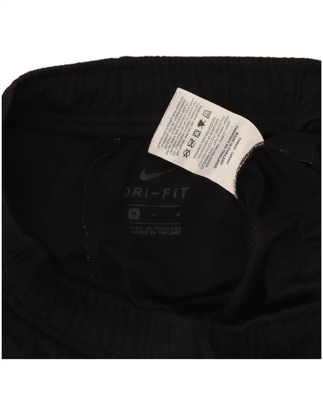 Pantaloni da tuta Nike Dri Fit da uomo, poliestere nero medio