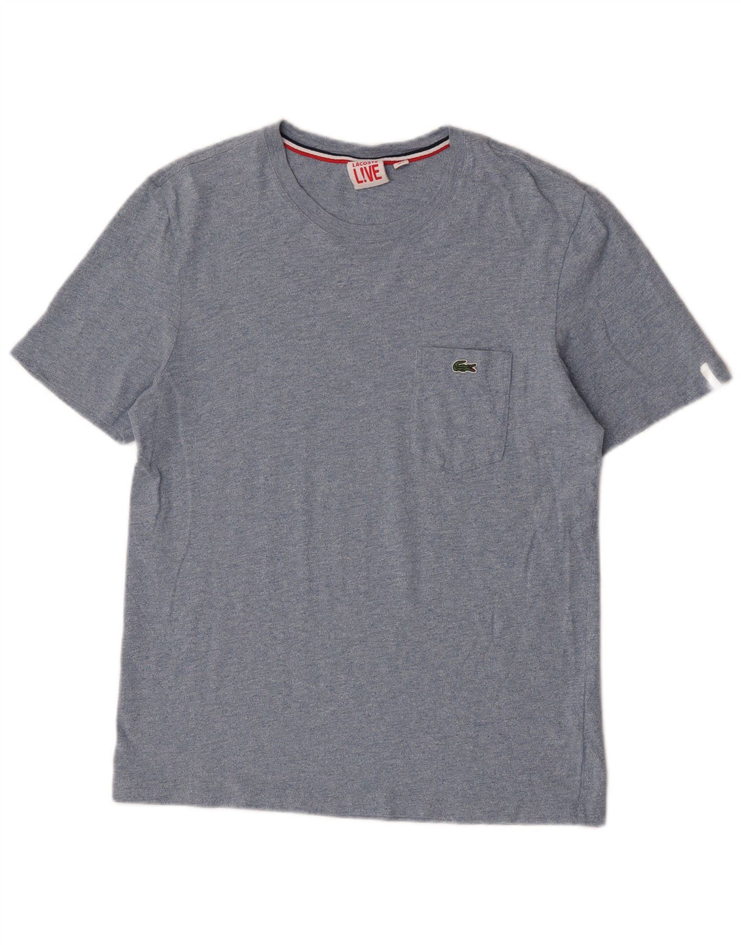 T-shirt da uomo Lacoste taglia superiore 3 piccola blu