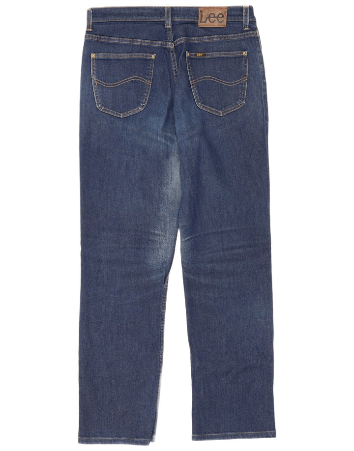 Jeans dritti da uomo Lee Brooklyn W34 L34 cotone blu