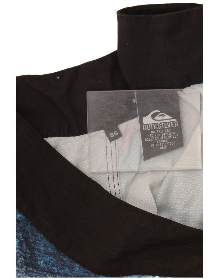 QUIKSILVER Pantaloncini da bagno da uomo Grandi in poliestere color block multicolore