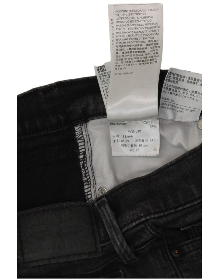 Levi's Donna 311 Shaping Skinny Jeans W25 L30 Grigio