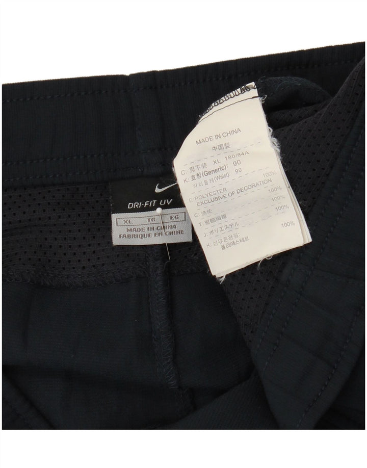 Pantaloncini chino Nike Dri Fit da uomo XL W38 blu navy poliestere