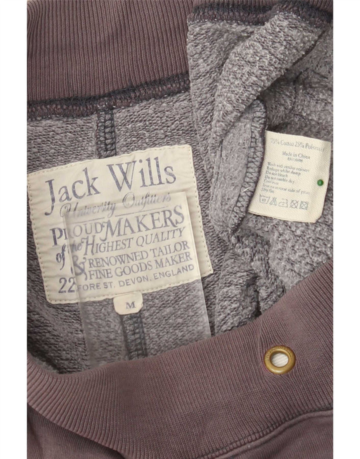 Pantaloncini sportivi grafici da uomo Jack Wills in cotone color block grigio medio