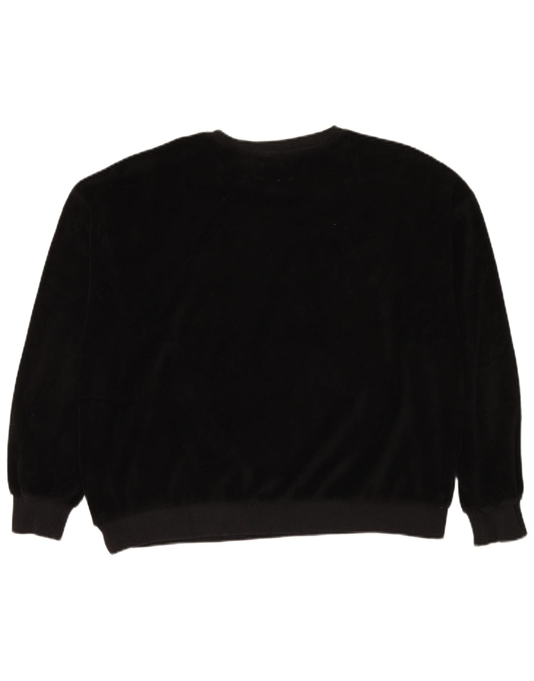 PEPE JEANS Felpa con grafica oversize da donna UK 18 XL Nera